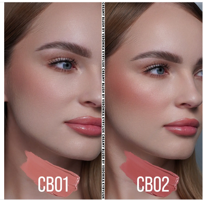 CB01 Creamy Blush by Veronika Kyryliuk кремові рум'яна для обличчя