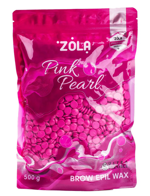 ZOLA WAX GRANULAR BROW EPIL WAX PINK PEARL 500 GR.