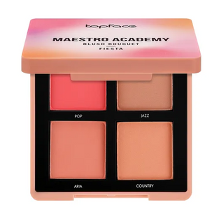 Набор румян TopFace "Maestro Academy Blush Bouquet" - PT355 (8 г)