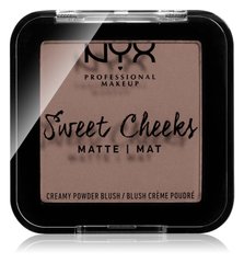 NYX taupe Sweet Cheeks Blush Matte (shade So Taupe)