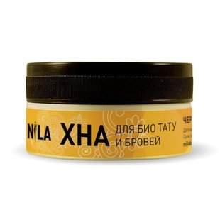 Хна Для Биотату и Бровей Nila Черная, 20 г