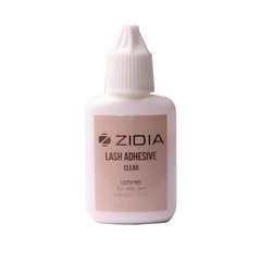 ZIDIA Latex Free Glue - glue for false eyelashes and bunches (transparent), 15 ml