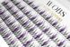 False bundle eyelashes Wobs 200pcs Fairy Lashes 20D 5tape bundles size 8-9-10-11-12mm PURPUL, фіолетовий, mix