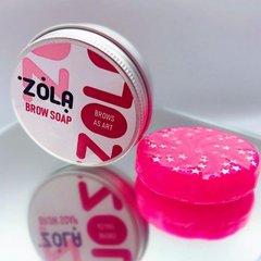 ZOLA Мыло для бровей для фиксации волосков (мини-версия) 25г