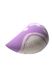 Cпонж для макіяжу WoBs фіолетово-білий WS04 форма крапля