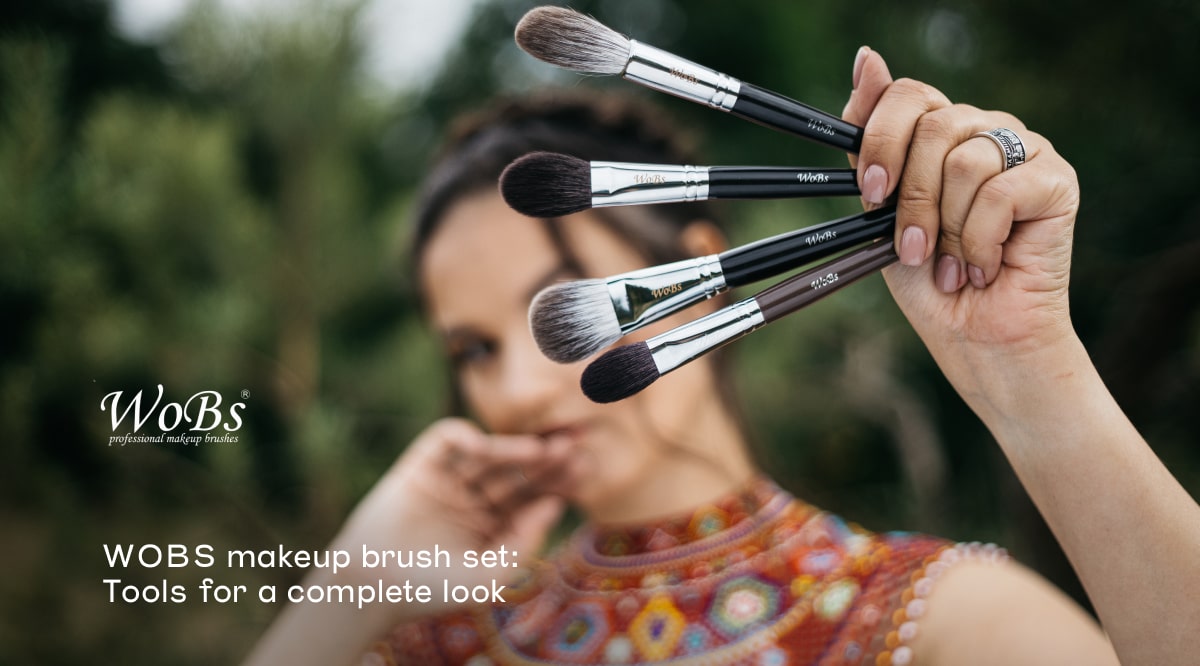 buy a professional set of makeup brushes for wobs