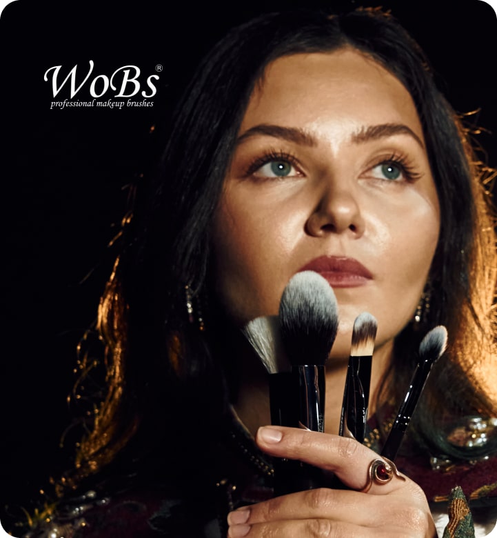 щіточка для рум'ян wobs