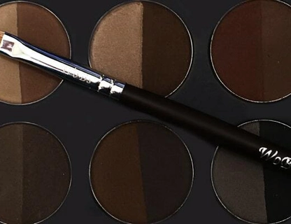 Палетка і кисть для брів