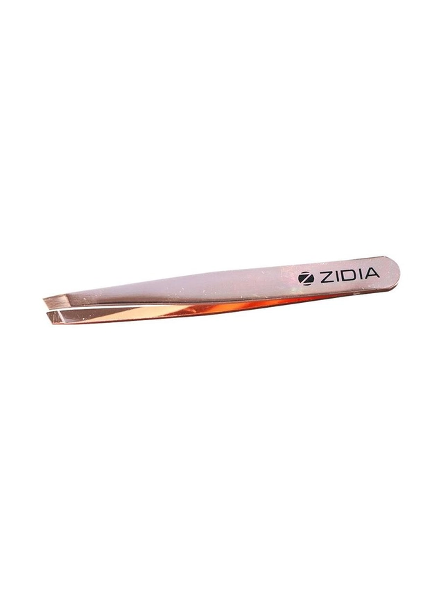 ZIDIA Rose Gold Tweezers (пинцет для ресниц)