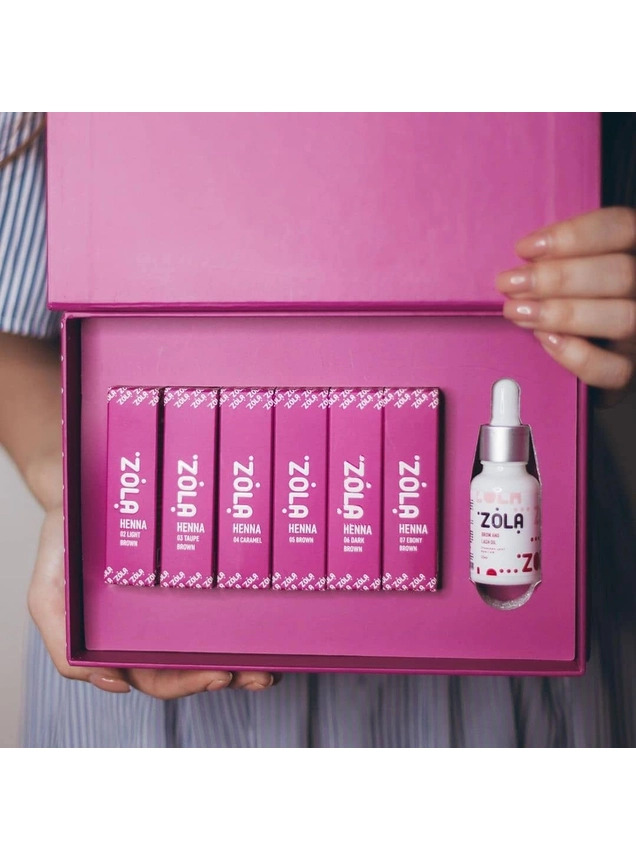 ZOLA Хна Бокс mini (Henna Box) 6 шт по 5 гр