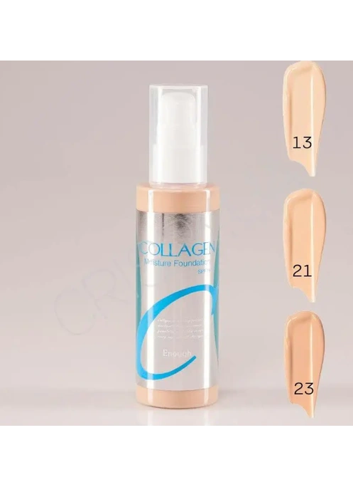 Тональний крем SPF 15 Enough Collagen Moisture Foundation (23 оттенок Natural Beige)