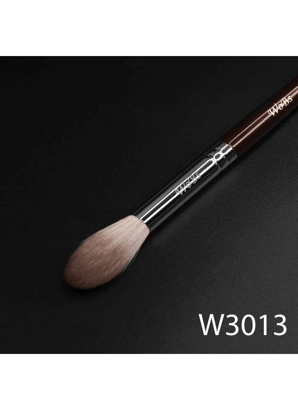 Кисть для рум'ян та хайлатеру W3013 з синтетики
