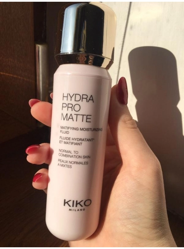 Увлажняющий матирующий флюид для лица Kiko Milano Hydra Pro Matte Moisturising Fluid