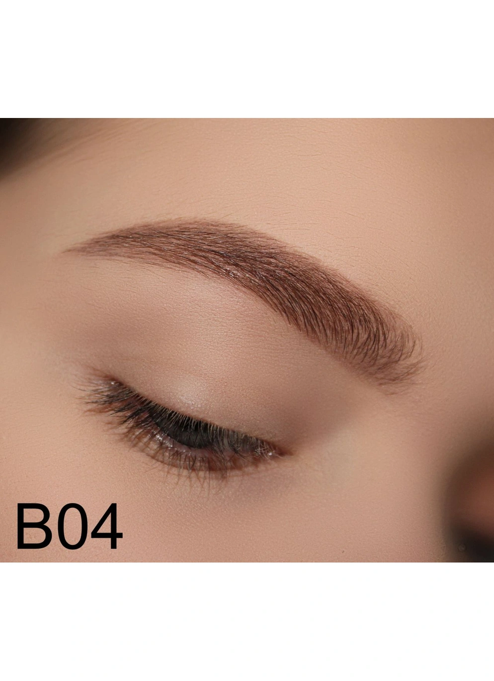 Пудровий косметичкий олівець для оформлення брів та макіяжу B04 WoBs