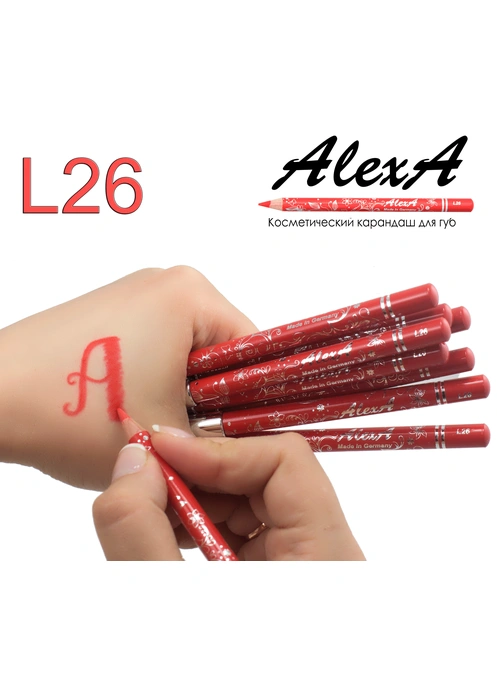 Карандаш для губ L26 алый