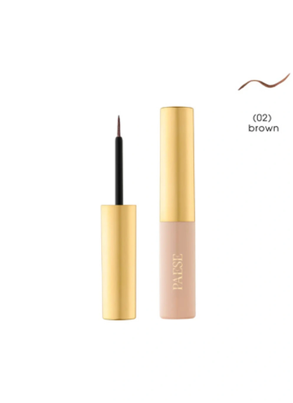 Водостійка підводка для очей Eyegasm Eyeliner Paese Brown