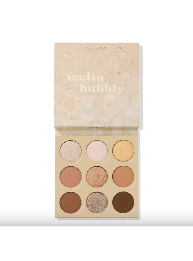 ColourPop Feelin Bubbly Pressed Powder Palette Палетка теней, 9х1г