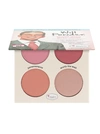 Палетка румян для лица the Balm Will Powder Blush Quad