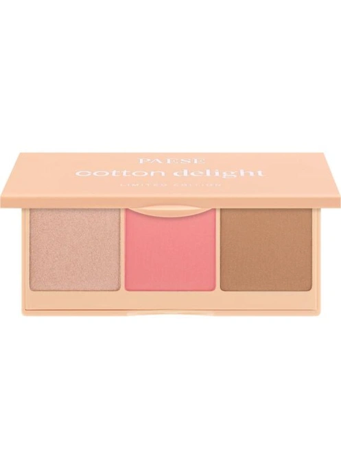 Палетка для контурирования Paese Cotton Delight Contouring Palette Pink
