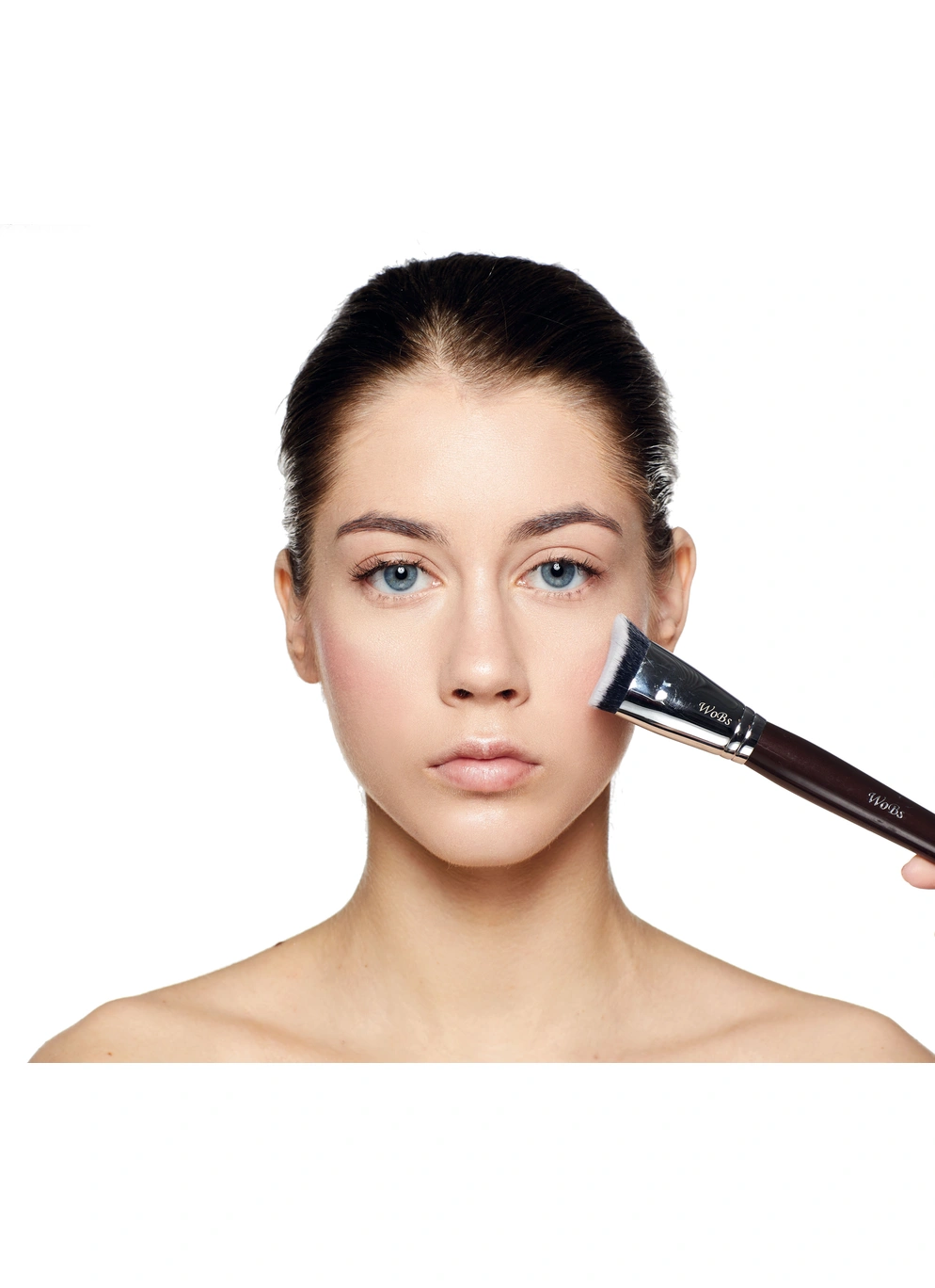 Кисть для тону W3229 синтетика, кабуки