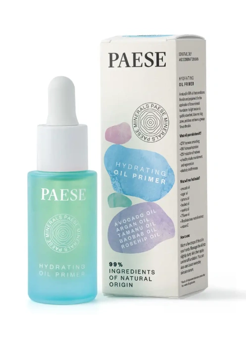 Увлажняющая масло под макияж MINERALS MOISTURIZING MAKEUP OIL PAESE (15ml)