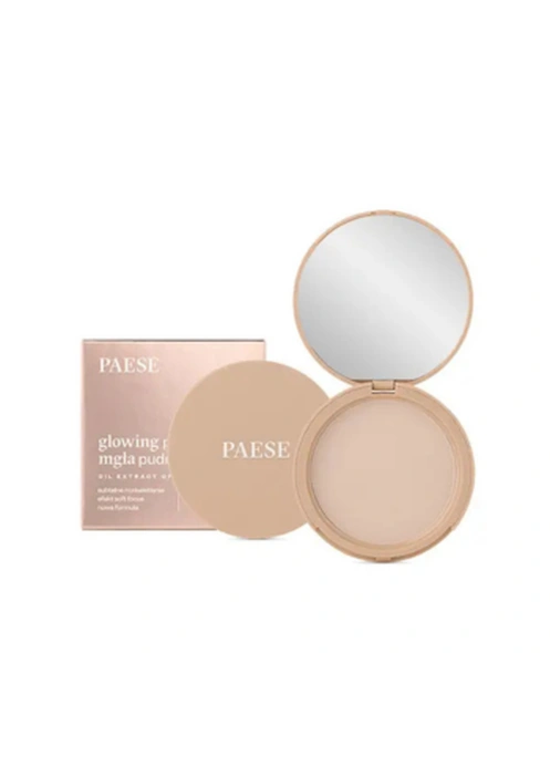 Компактная пудра для лица Glowing Powder Mgla Paese Light Beige