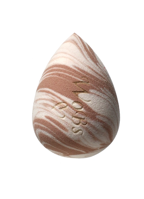 Спонж для макияжа WoBs бежево-белый WS05 форма капля