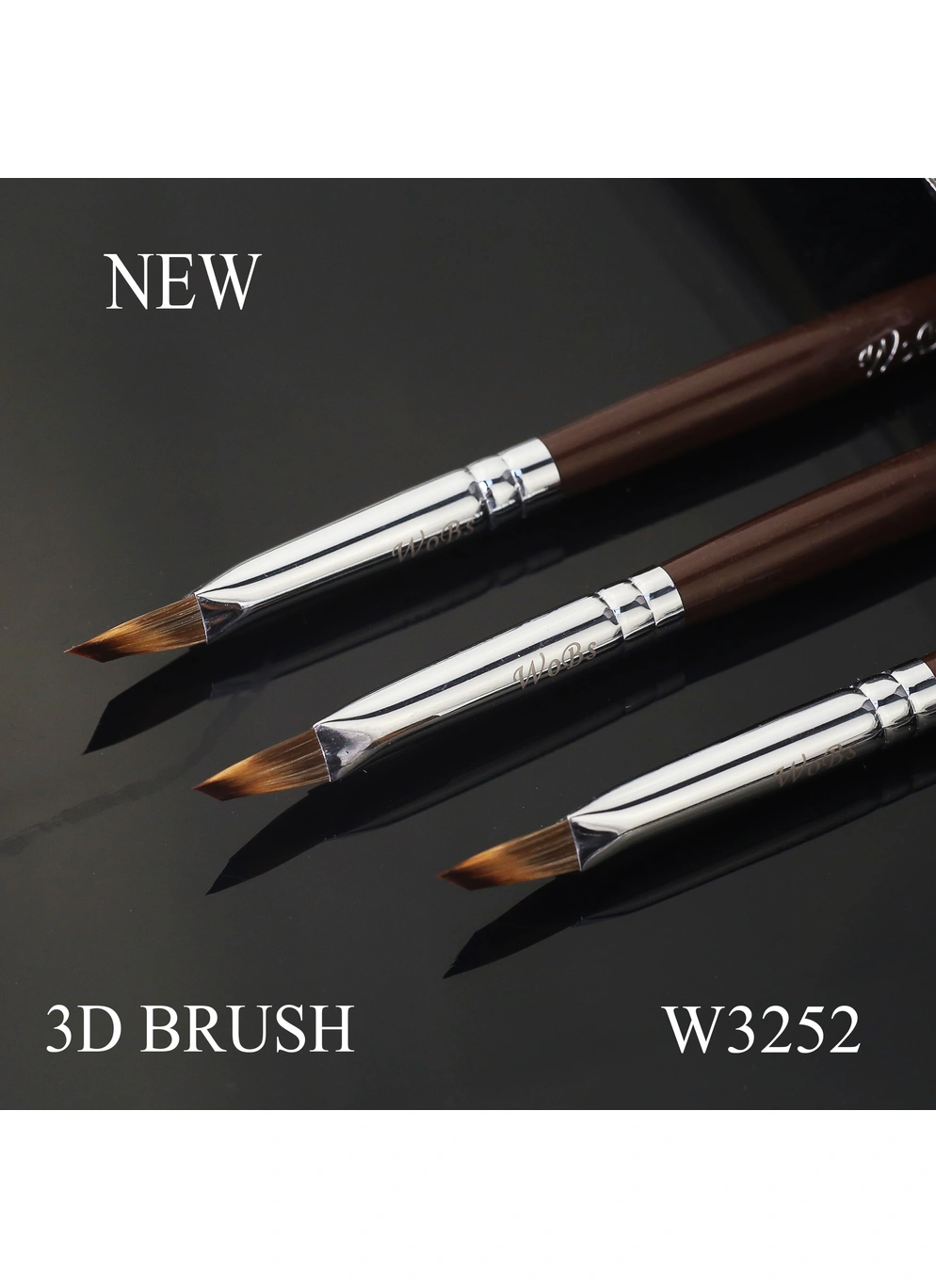 Контурний пензель для нанесення тіней WoBs W3252