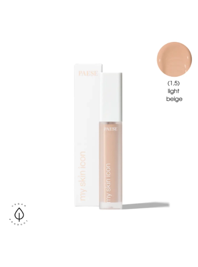 Консилер для обличчя з сатиновим фінішем Concealer My Skin Icon Paese, 6.5ml, light beige