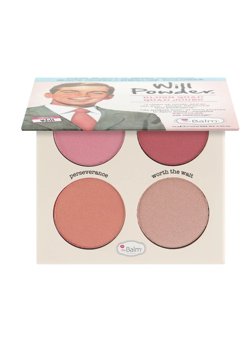 Палетка румян для лица the Balm Will Powder Blush Quad