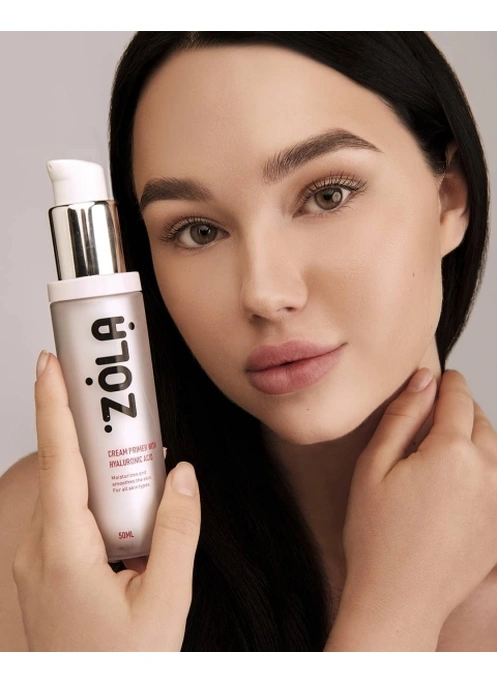 ZOLA Крем праймер с гиалуроновой кислотой CREAM PRIMER WITH HYALURONIC ACID