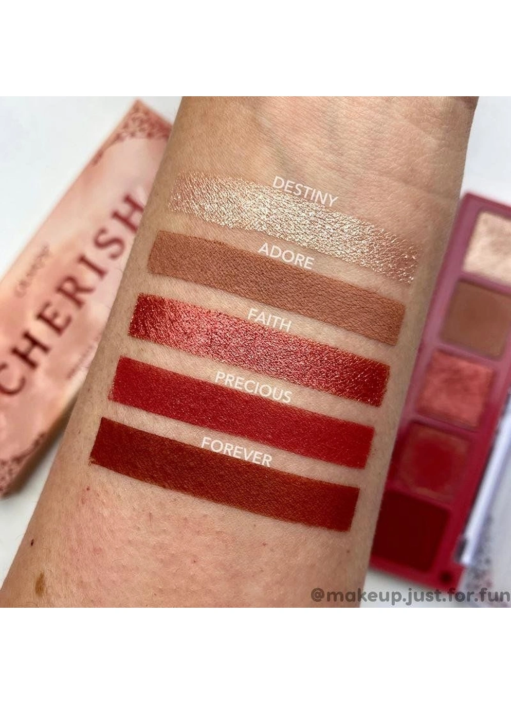 Палитра теней Colourpop Cherish Shadow Palette