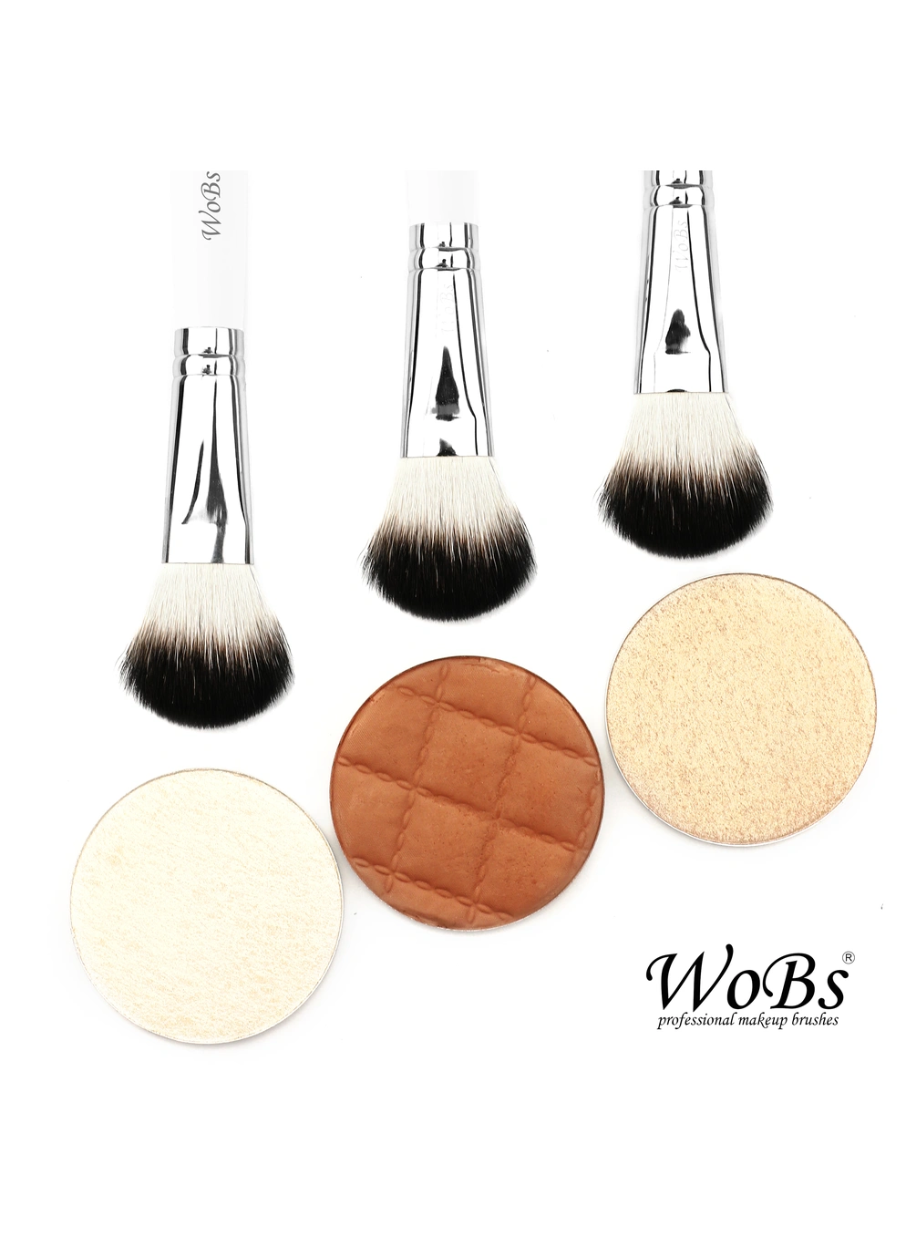 Кисть рум'ян та корекції W2124 ворс кози