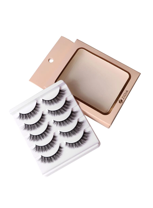 ZIDIA Vegan Silk Collection 3D ресницы Sandra (5 пар)
