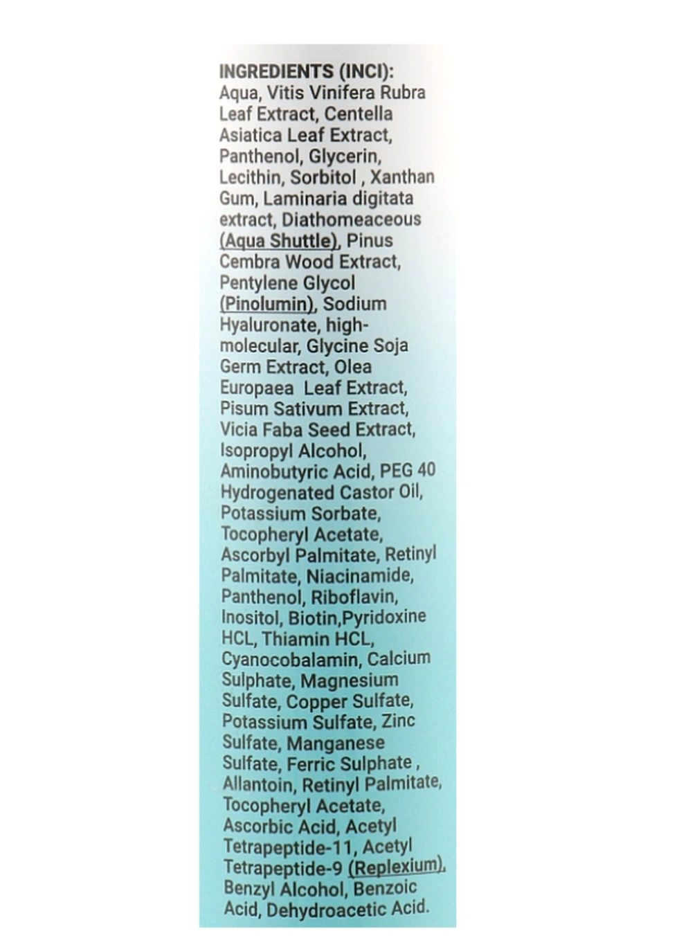 Вітамінний тонер для обличчя Velaskes Beauty Moisturizing And Soothing For Your Skin Facial Toner