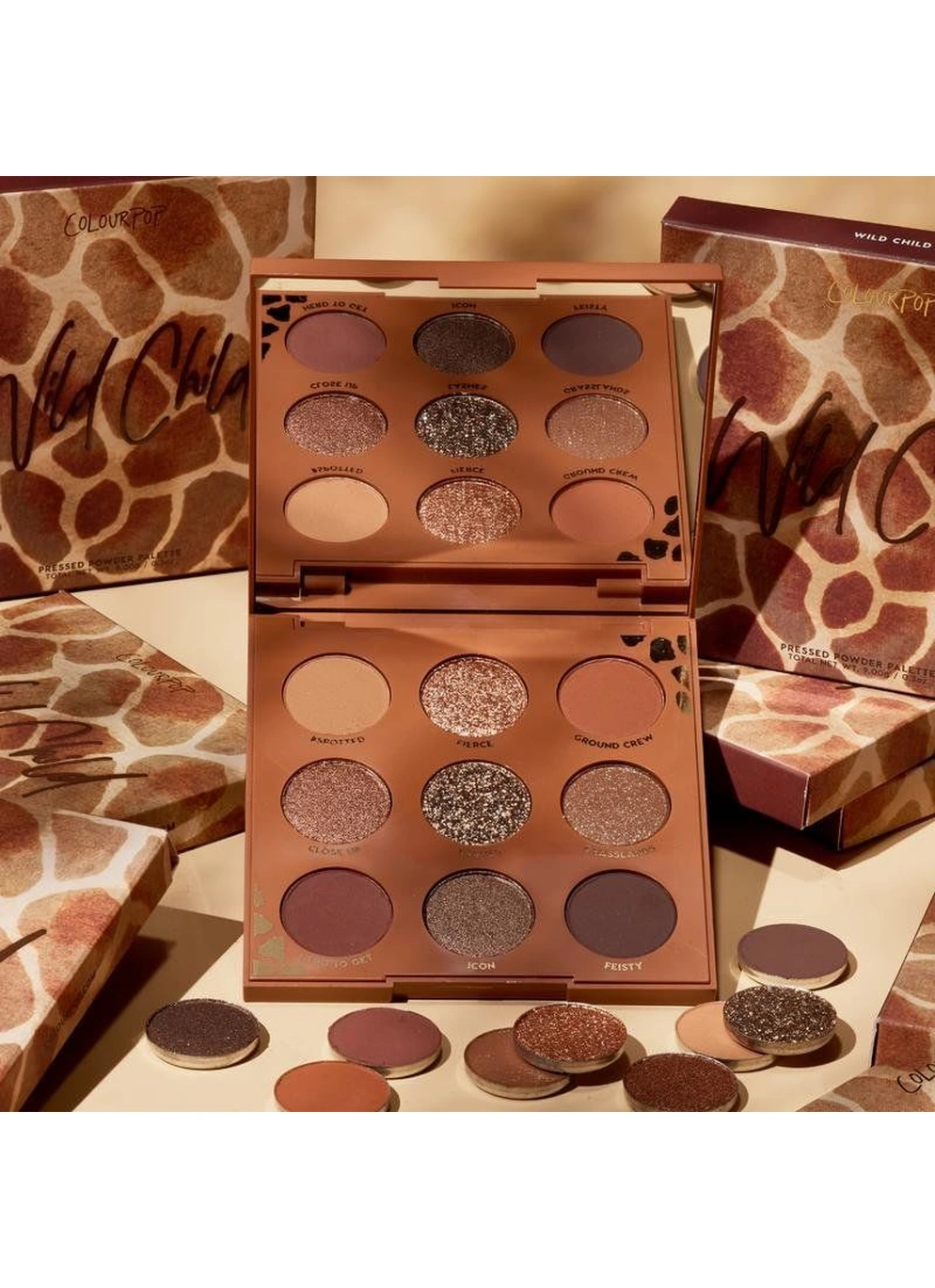 Палитра теней Colourpop Wild Child Shadow Palette