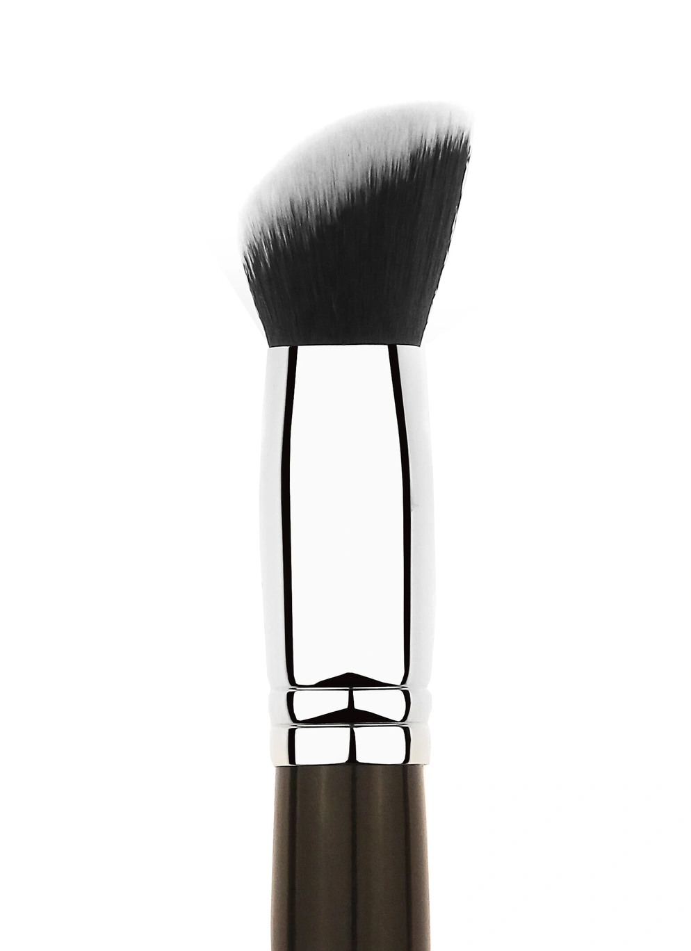 Кисть для нанесення тону, рум"ян та корекції W3015, форма плоска, ворс синтетика