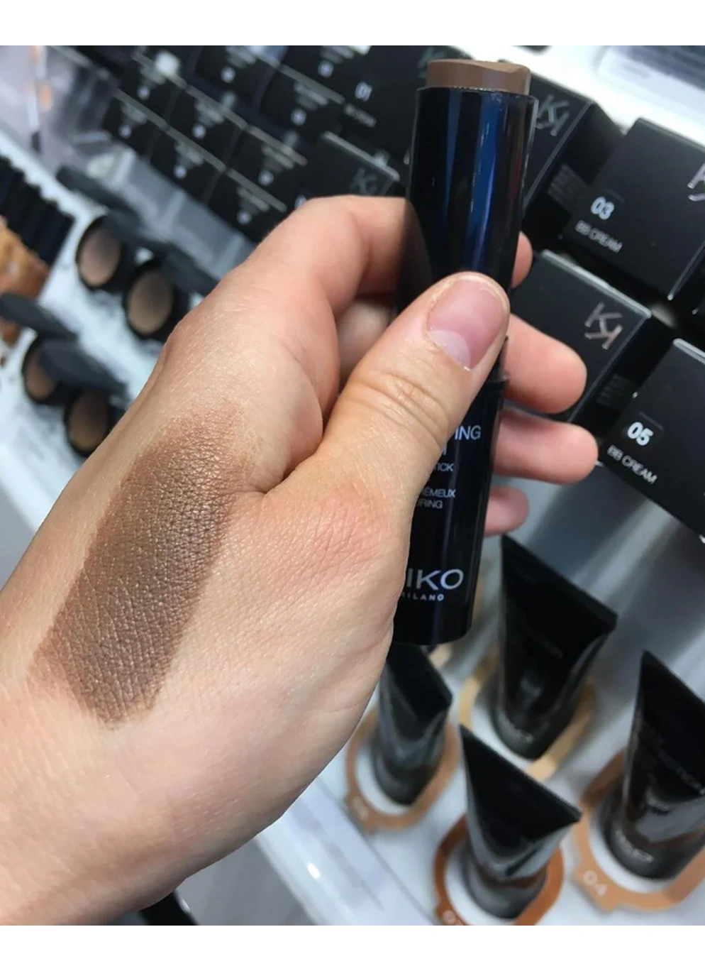 СКУЛЬПТОР ДЛЯ ЛИЦА KIKO SCULPTING TOUCH CREAMY STICK CONTOUR 201