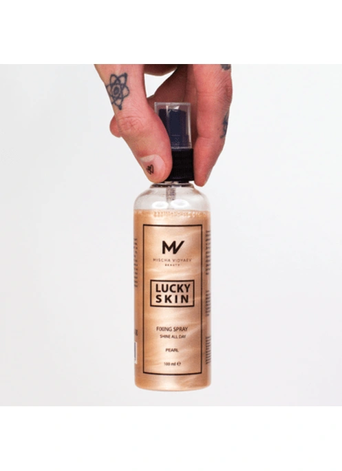 Фиксирующий спрей SHINE ALL DAY (PEARL) с сиянием (by Mischa Vidyaev)