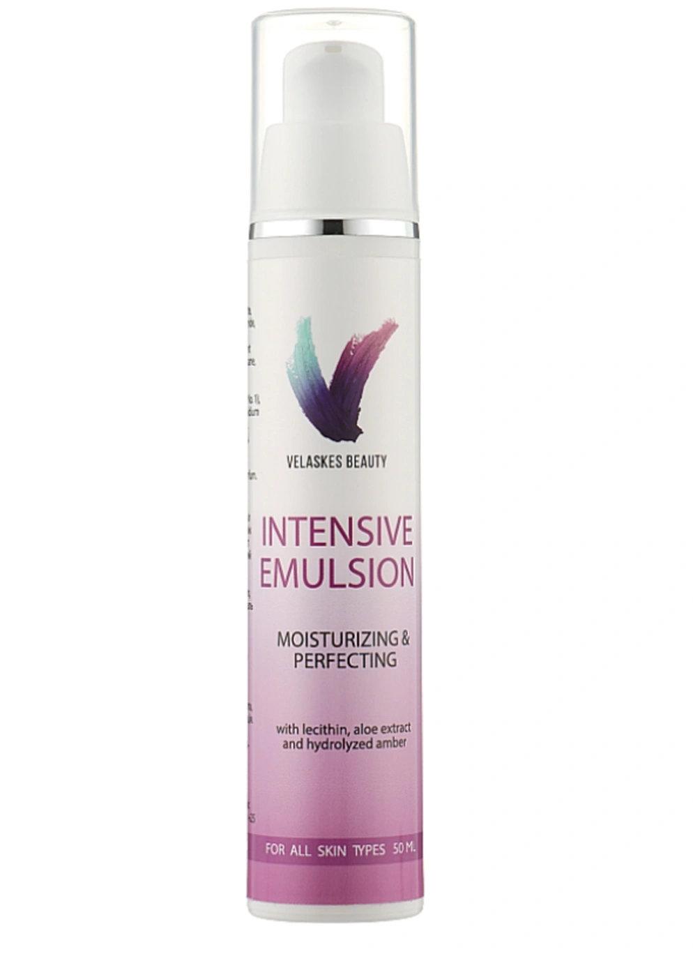 Інтенсивна емульсія «Зволоження й свіжість» Velaskes Beauty Moisturizing & Perfecting Intensive Emulsion