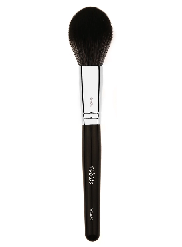 Кисть для пудри W3020 кругла форма, синтетичний ворс