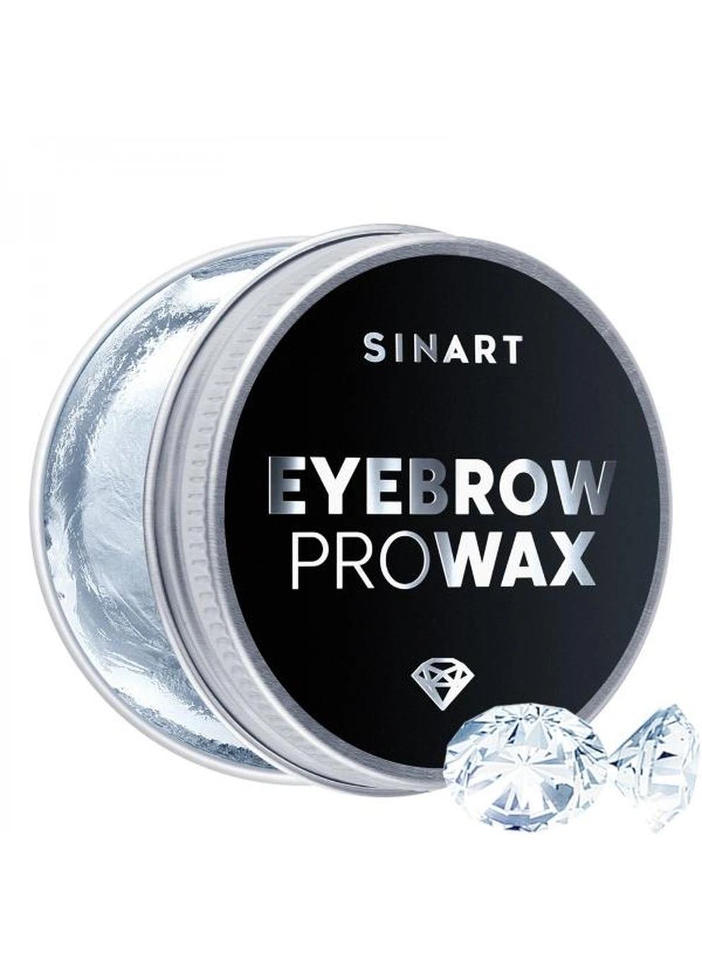 Віск для брів EYEBROW PRO WAX CRYSTAL 15ML (clear)