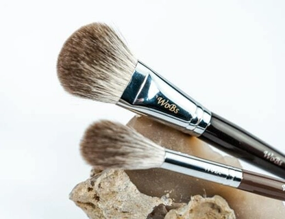 Техника нанесения румян для всех типов лица с профессиональными кисточками для макияжа от WoBs