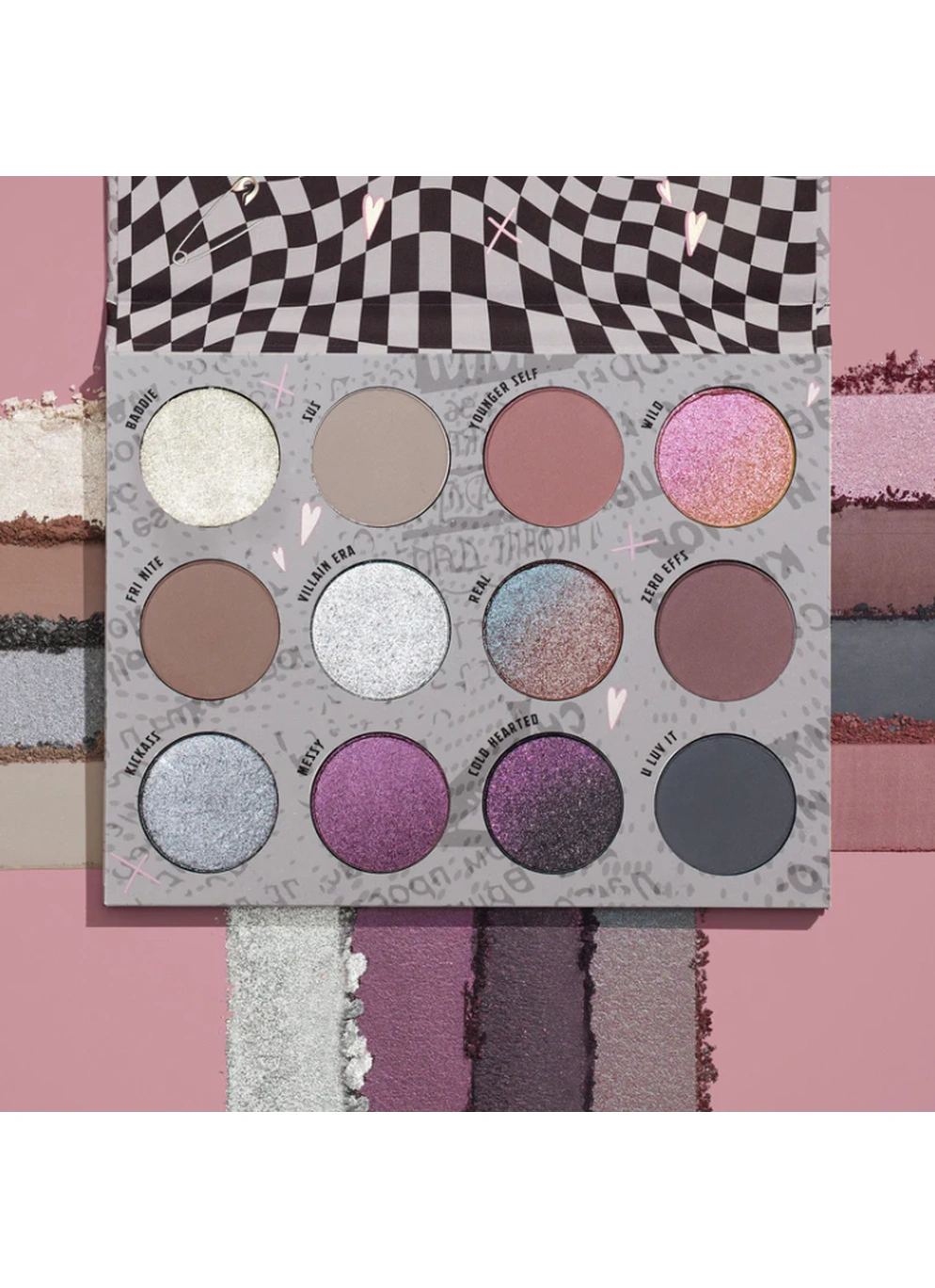 ColourPop Trouble Maker Pressed Powder Palette Палетка тіней, 12.50 г