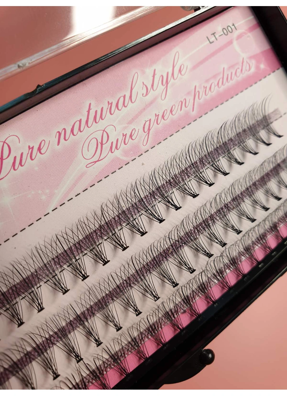 Пучковые ресницы 12 мм