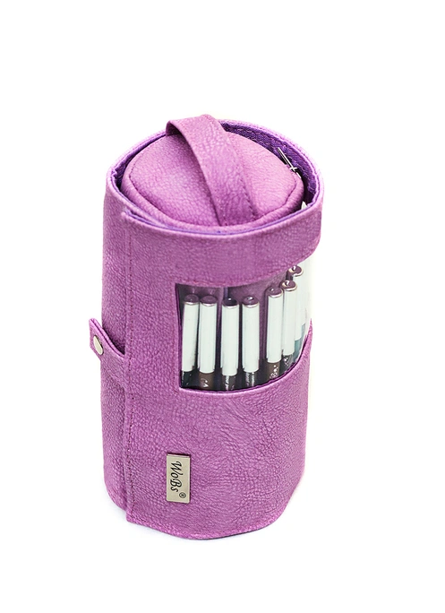 Чехол для карандашей фиолетовый