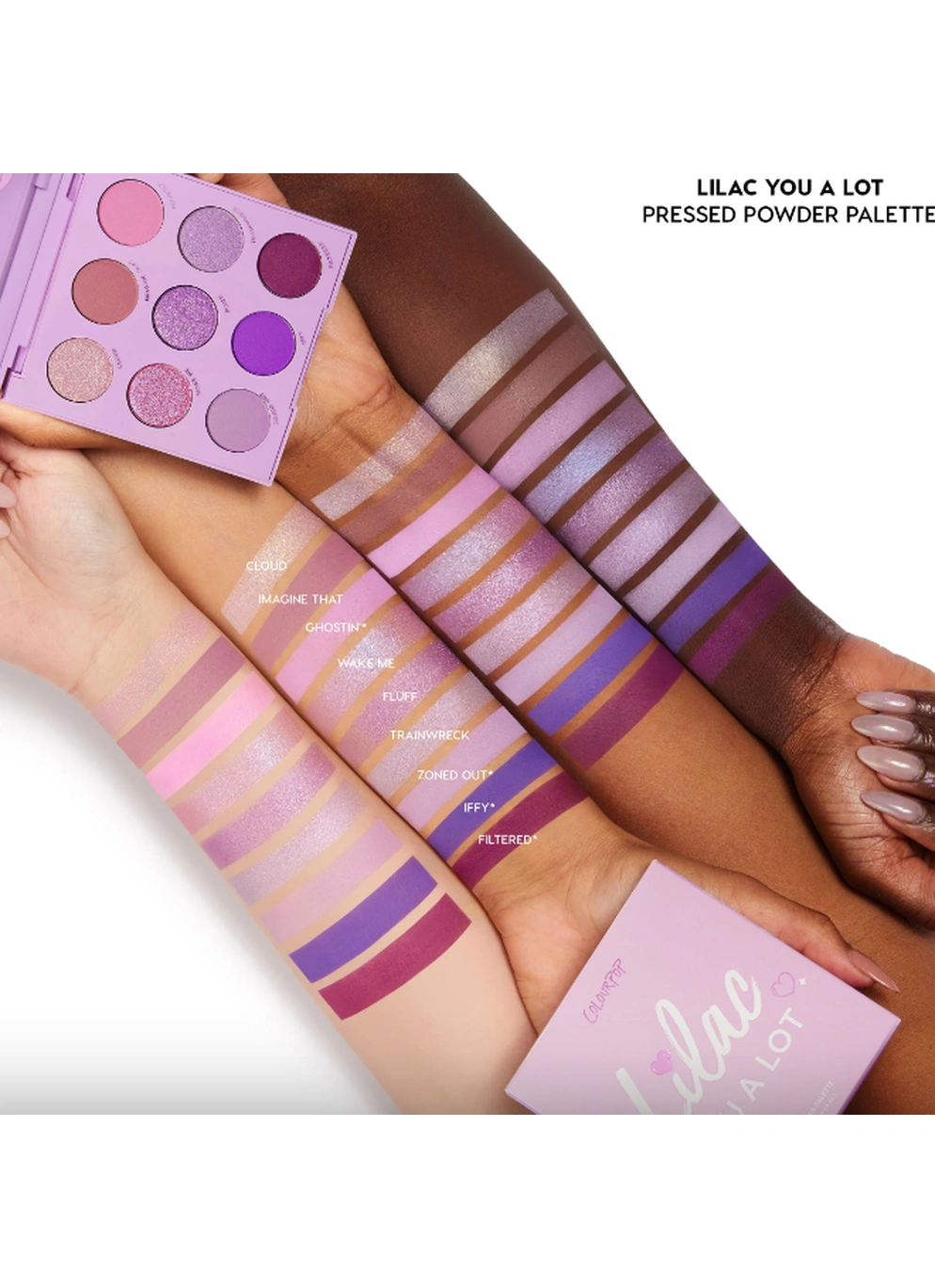 Палітра тіней ColourPop Send Nudes