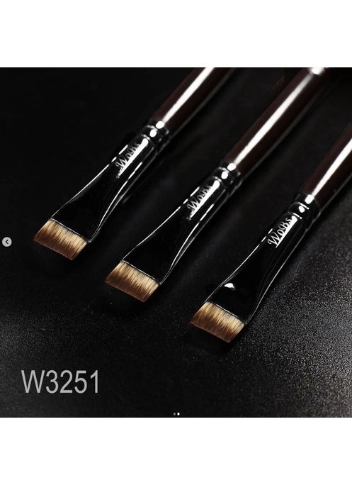 W3251 Прямая кисть для оформления бровей и подчищения краски WoBs синтетика