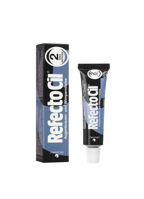 Краска Для Бровей и Ресниц Refectocil Иссине-Черная №2.0