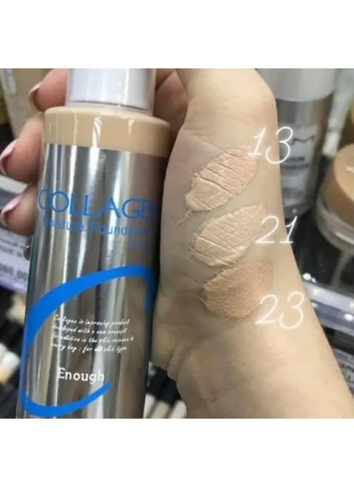 Тональний крем SPF 15 Enough Collagen Moisture Foundation (23 оттенок Natural Beige)